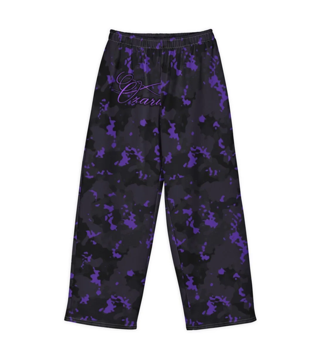 Beyond Limits Camo Baggy Pants: The marbled camo, edge to edge, on wide baggy legs.